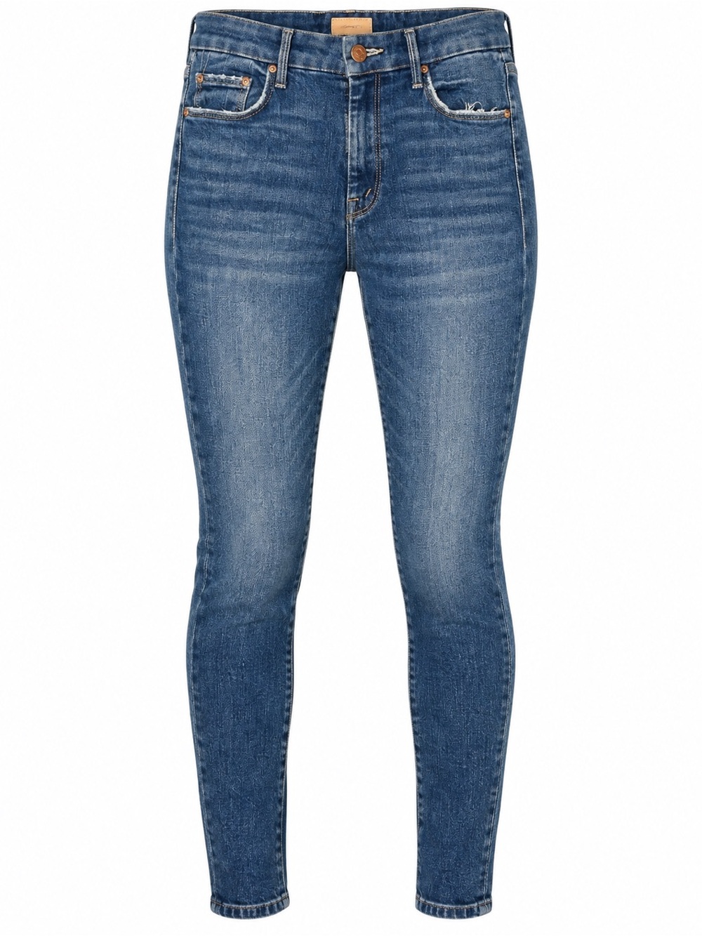 MOTHER The Looker Mid Rise Skinny Jeans Where Is My Mind Wash Size 27 Made USA